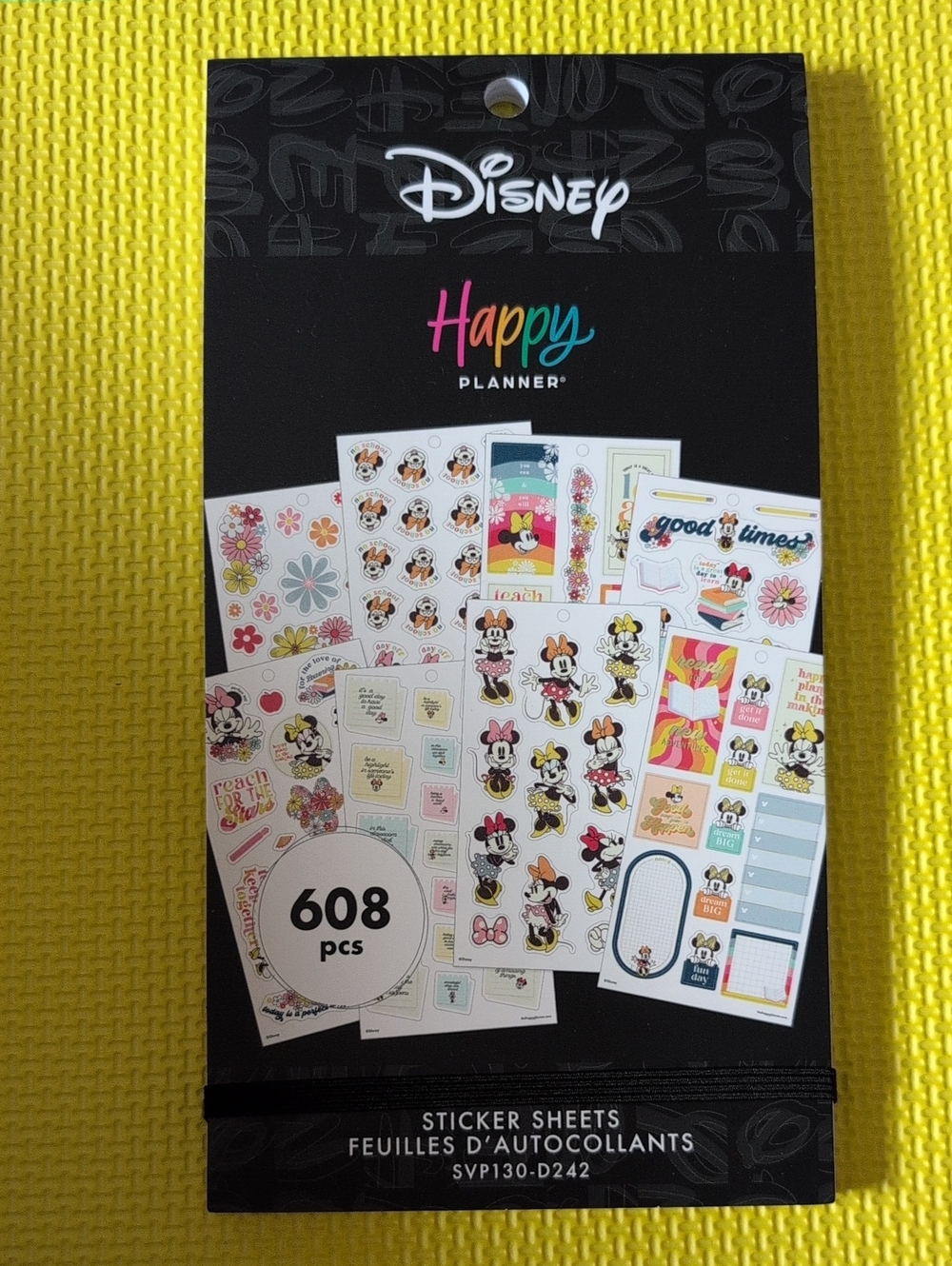 NWT Happy Planner Disney Minnie Mouse Sticker Book